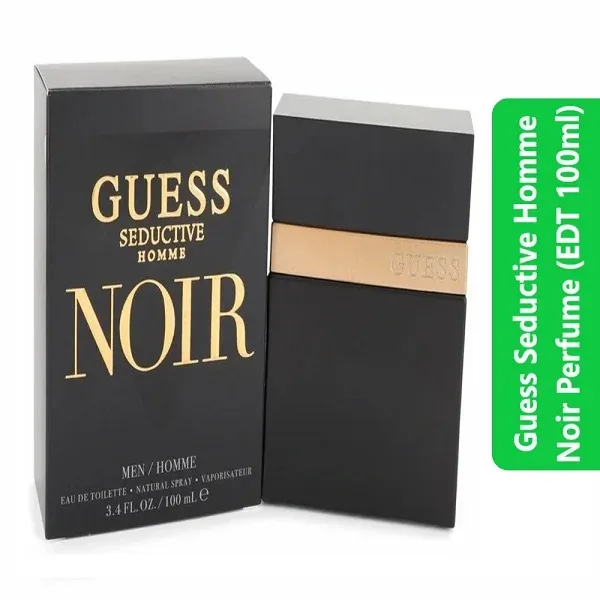 Guess Seductive Homme Noir Perfume (EDT 100ml)