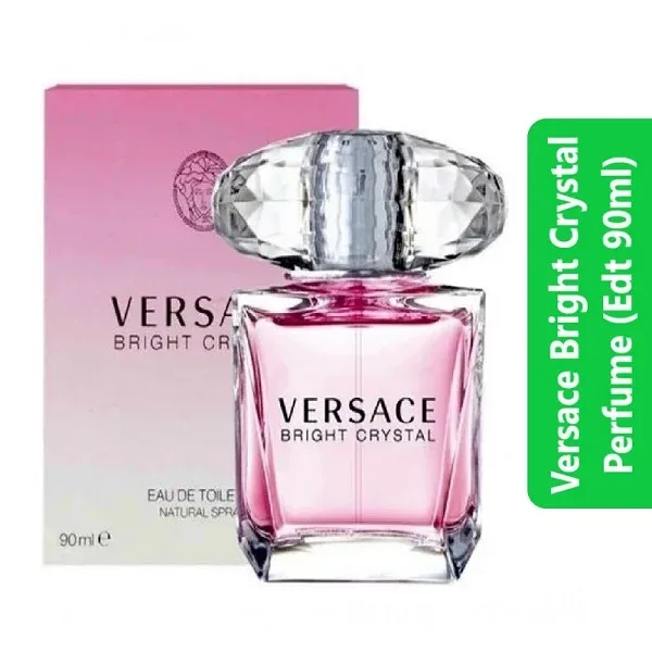 Versace Bright Crystal Perfume (Edt 90ml)