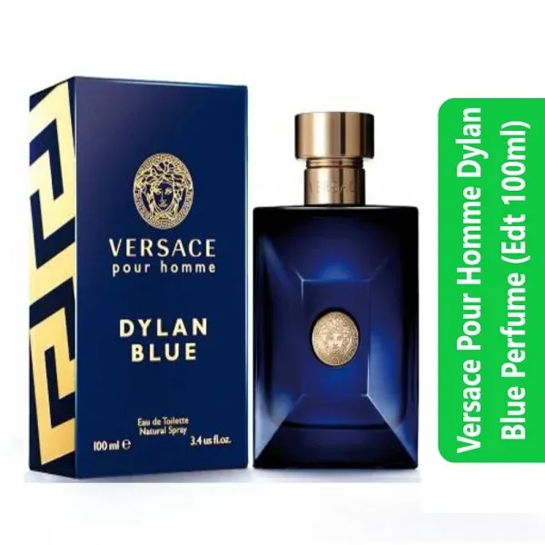 Versace Pour Homme Dylan Blue Perfume (Edt 100ml)