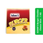 ADAMS Burger Cheddar Cheese Slice - 1 KG
