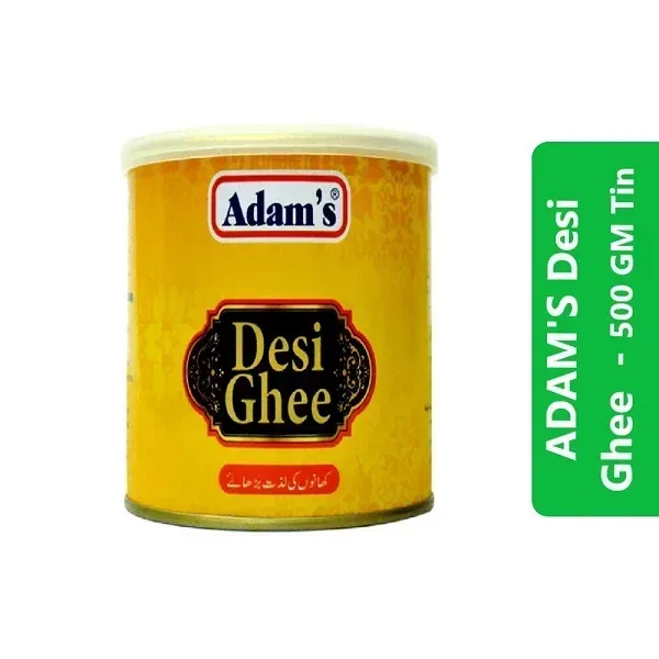 ADAMS Desi Ghee Tin - 500 GM 3 ADAMS Desi Ghee Tin - 500 GM