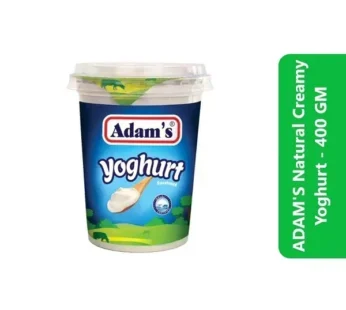 ADAMS Natural Creamy Yoghurt – 375 GM