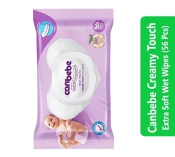 Canbebe Creamy Touch Extra Soft Wet Wipes (56 Pcs)