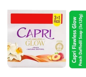 Capri Flawless Glow Peach Daffodil Soap (3x120g)