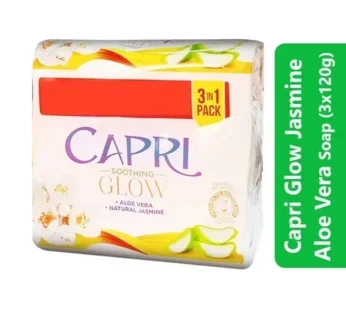 Capri Glow Jasmine Aloe Vera Soap (3x120g)