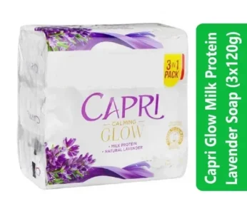 Capri Glow Milk Protein Lavender Soap (3x120g)