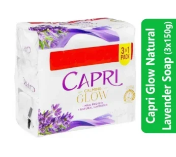 Capri Glow Natural Lavender Soap (3x150g)
