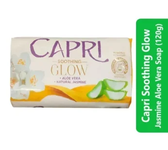 Capri Soothing Glow Jasmine Aloe Vera Soap (120g)