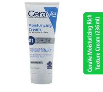 CeraVe Moisturizing Rich Texture Cream (236 ml)