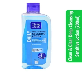 Clean & Clear Deep Cleansing Sensitive Lotion (200ml)