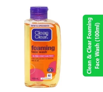 Clean & Clear Foaming Face Wash (100ml)