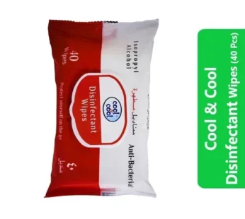 Cool & Cool Disinfectant Wipes (40 Pcs)