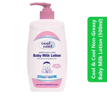 Cool & Cool Non-Greasy Baby Milk Lotion (500ml)