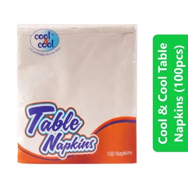 Cool & Cool Table Napkins (100pcs) 3 Cool & Cool Table Napkins (100pcs)