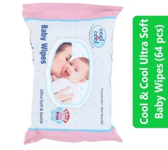 Cool & Cool Ultra Soft Baby Wipes (64 pcs)