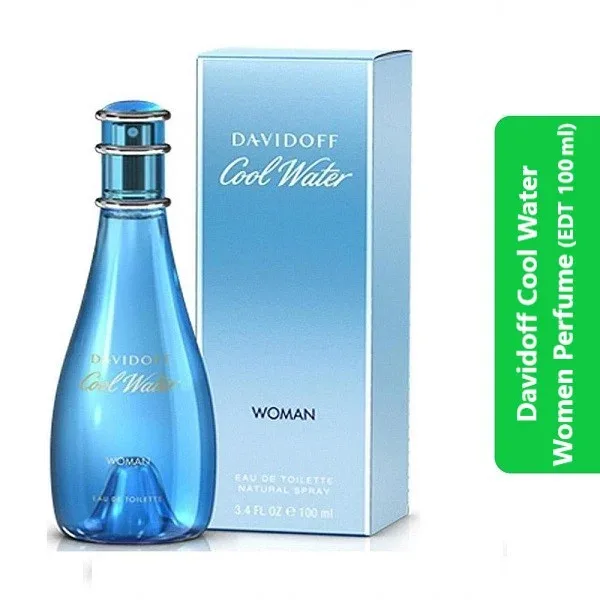 Davidoff Cool Water Women Perfume (EDT 100 ml) 3 Davidoff Cool Water Women Perfume (EDT 100 ml)