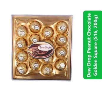 Dew Drop Peanut Chocolate Golden Square (S16, 200g)