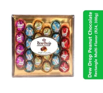 Dew Drop Peanut Chocolate Rectangle Multi-Flavor (R24, 300g)