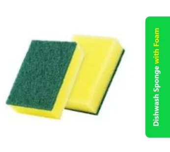 Dishwash Scrub Sponge (With Foam)