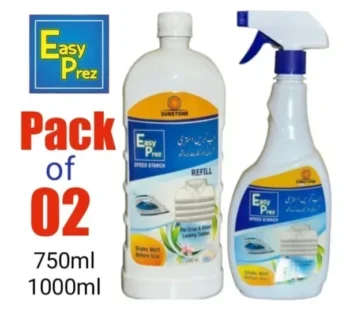 EasyPrez Speed Starch Spray & Refill (Combo Pack)