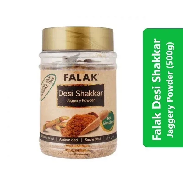 Falak Desi Shakkar Jaggery Powder (500g) 1 Falak Desi Shakkar Jaggery Powder (500g)