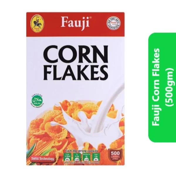 Fauji Corn Flakes (500gm) 3 Fauji Corn Flakes (500gm)