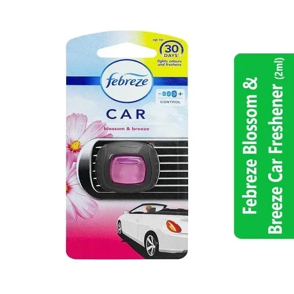 Febreze Blossom & Breeze Car Freshener (2ml) 3 Febreze Blossom & Breeze Car Freshener (2ml)