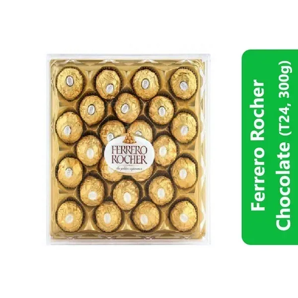 Ferrero Rocher Chocolate (T24, 300g) 1 Ferrero Rocher Chocolate (T24, 300g)