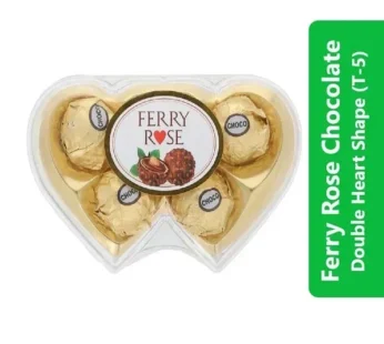 Ferry Rose Chocolate Double Heart Shape (T-5)