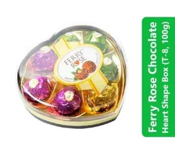 Ferry Rose Chocolate Heart Shape Box (T-8, 100g)