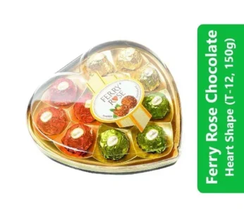 Ferry Rose Chocolate Heart Shape (T-12, 150g)