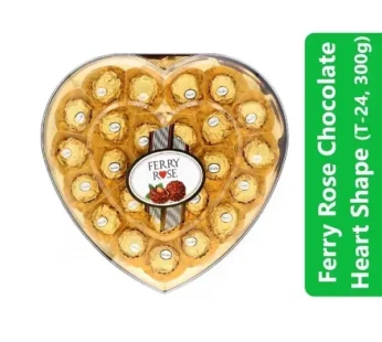 Ferry Rose Chocolate Heart Shape (T-24, 300g)