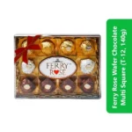 Ferry Rose Wafer Chocolate Multi Square T 12 140g