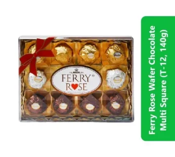 Ferry Rose Wafer Chocolate Multi Square (T-12, 140g)