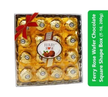 Ferry Rose Wafer Chocolate Square Shape Box (T-16, 200g)