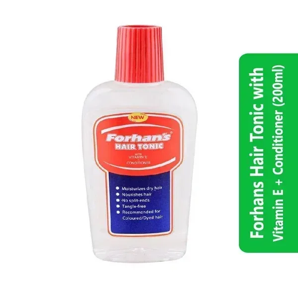 Forhans Hair Tonic with Vitamin E + Conditioner (200ml) 3 Forhans Hair Tonic with Vitamin E + Conditioner (200ml)
