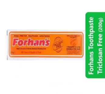 Forhans Toothpaste Triclosan Free (200g)