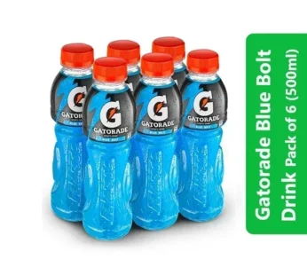 Gatorade Blue Bolt Drink Pack of 6 (500ml)