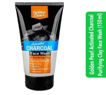 Golden Pearl Activated Charcoal + Purifying Clay Face Wash (150 ml)