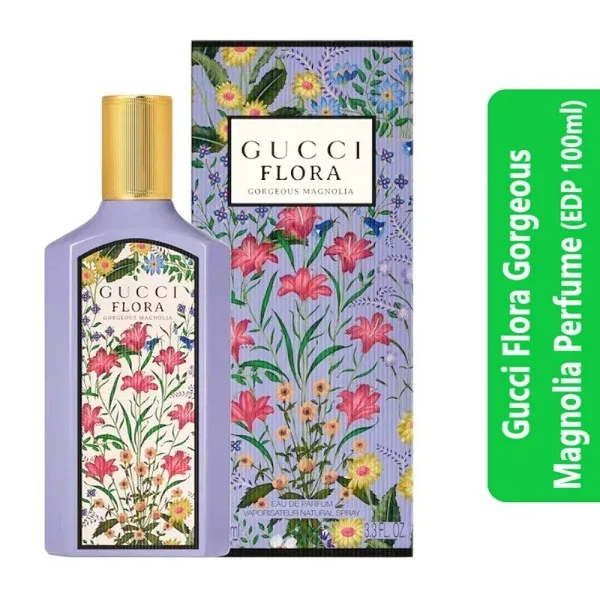 Gucci Flora Gorgeous Magnolia Perfume (EDP 100ml) 3 Gucci Flora Gorgeous Magnolia Perfume (EDP 100ml)