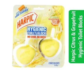 Harpic Citrus & Grapefruit Hygienic Toilet Blocks