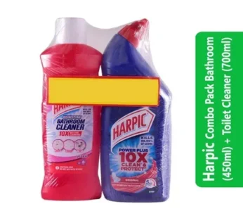 Harpic Combo Pack Bathroom (450ml) + Toilet Cleaner (700ml)