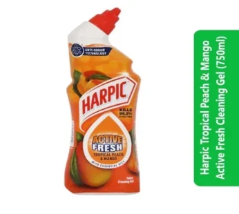Harpic Tropical Peach & Mango Active Fresh Cleaning Gel (750ml)