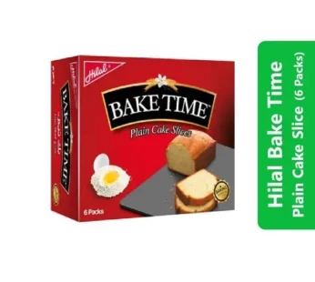 Hilal Bake Time Plain Cake Slice (6 Packs)