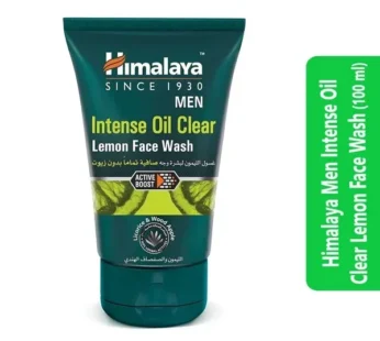 Himalaya Men Intense Oil Clear Lemon Face Wash (100 ml)