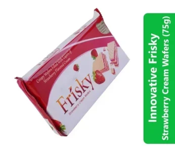 Innovative Frisky Strawberry Cream Wafers (75g)