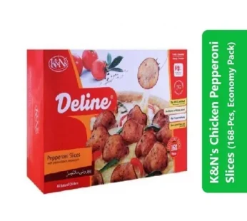 K&N’s Chicken Pepperoni Slices (168-Pcs, Economy Pack)