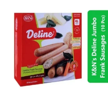 K&N’s Deline Jumbo Frank Sausages with Jalapeno Peppers and Cheese (10 Pcs)