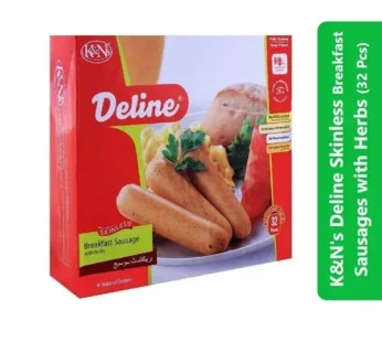 K&N’s Deline Skinless Breakfast Sausages with Herbs (32 Pcs)