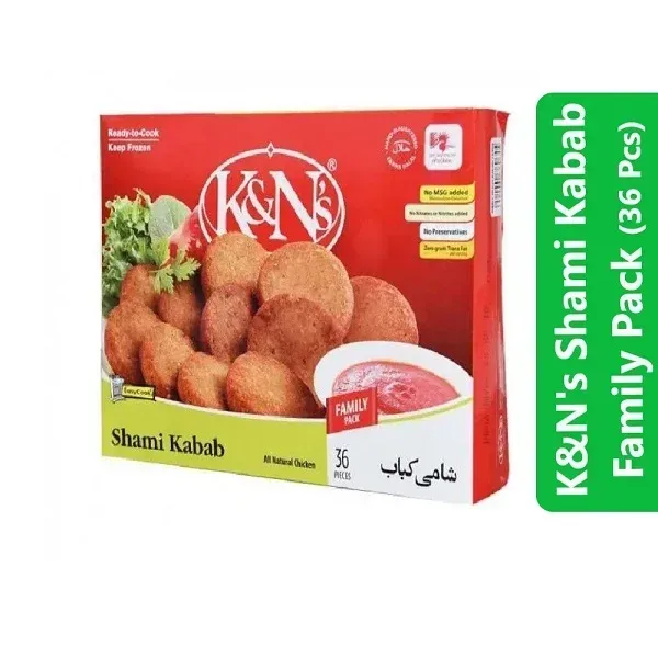 K&N's Shami Kabab Family Pack (36 Pcs) 1 K&N's Shami Kabab Family Pack (36 Pcs)
